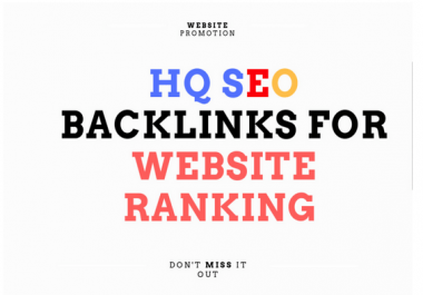 Create 1,000,000 GSA,  SER dofollow,  SEO backlinks for your website