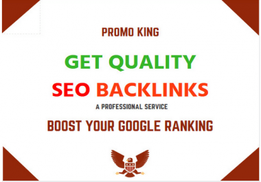 provide quality seo service,  backlinks for website ranking