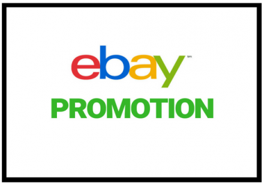 provide ebay promotion for more ebay traffic and online sales