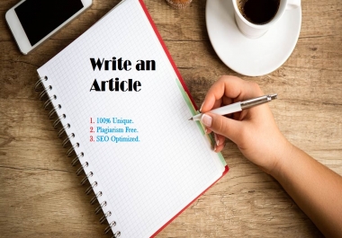 Get A Well Written,  Unique and Optimized Content for SEO