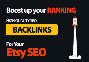 build real site proven etsy SEO backlinks