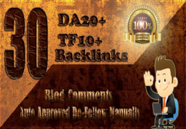 submit 30 high da tf dofollow backlinks