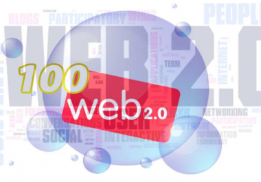 create 100 web2 contextual backlinks from high da platforms