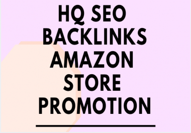 promote amazon store and amazon products