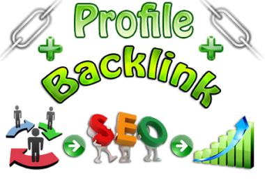 create manually HQ 100 profile backlinks for your site