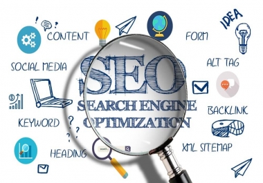 SEO of your website White hat SEO with ranking improvement