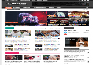 wordpress Newspaper theme