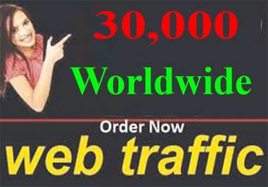 Super Fast 30,000 Worldwide Web Traffic To Your Web Site For Seo Ranking