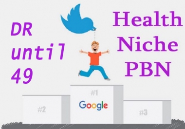 Backlink from High Domain Rating Sites for Health Niche