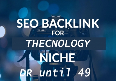 Backlink from High Domain Rating Sites for Technology Niche