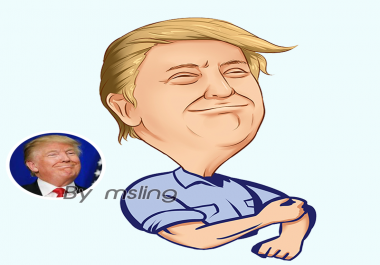 Draw avatar cartoon portrait,  sticker,  emojis from your real pictures