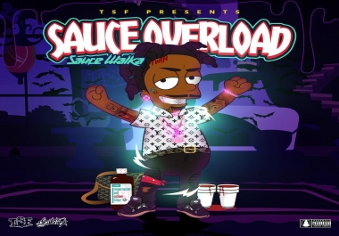 Cartoon Mixtape Album Cover Designs