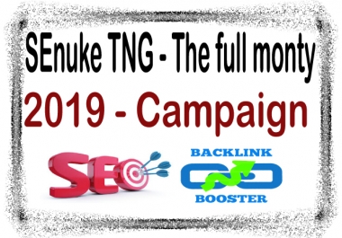 SEnuke Campaign - The full monty template 2019
