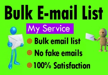 Provide You 100000 USA and UK Bulk Business Emails