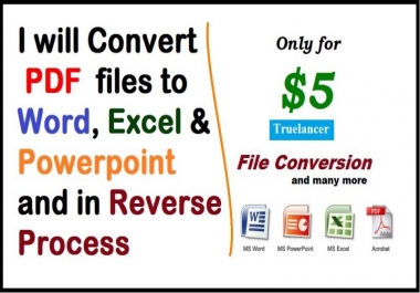 Data Entry and Pdf to word
