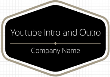 Create Youtube Video Beautiful Intro and Outro
