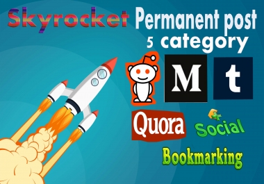 Skyrocket Promote Article, Blog, videos,  website OR niche From 5 Categories Instant Result