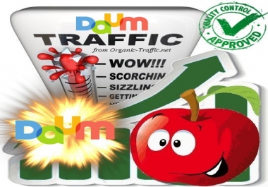Organic Search Traffic from Daum. net South Korean