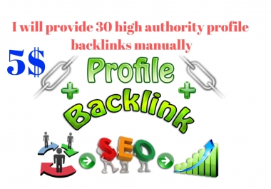 Create 100 Exclusive Profile Backlinks Manually