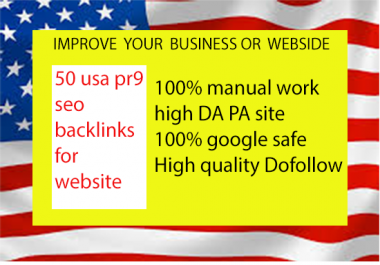 100 USA Backlinks For Ranking Your Website