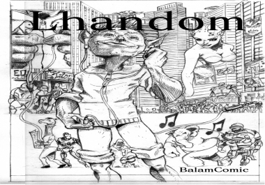 The comic or manga of your dreams,  your great story. One Page