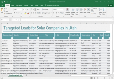 1k fresh email leads from targeted country and niche
