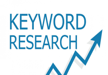 Get 100 High Quality Keyword Research for Your website