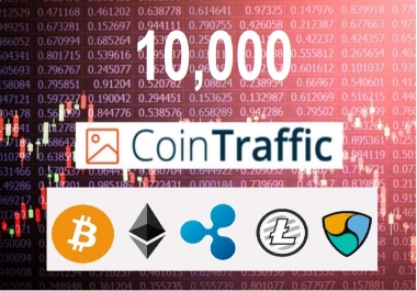 10,000 Effective Crypto Currency Keyword Targeted Web Traffic For Your Crypto Website