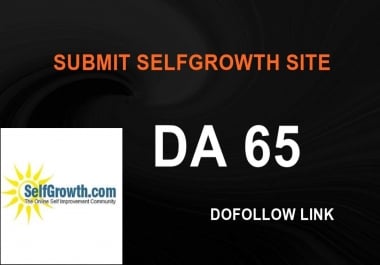 submit article on selfgrowth with dofollow link