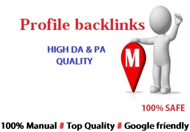Give You 200 High Quality Profile Backlinks